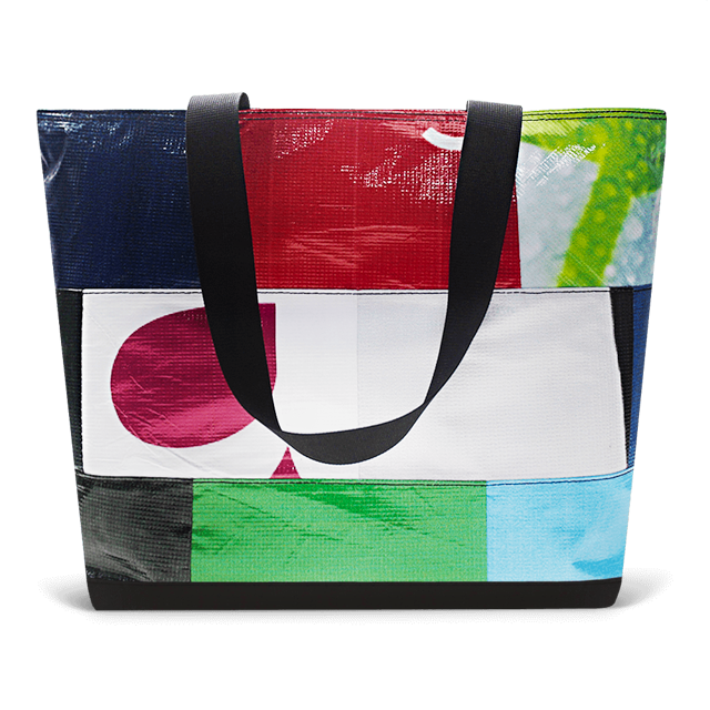 Patchwork Zippered Blake Tote