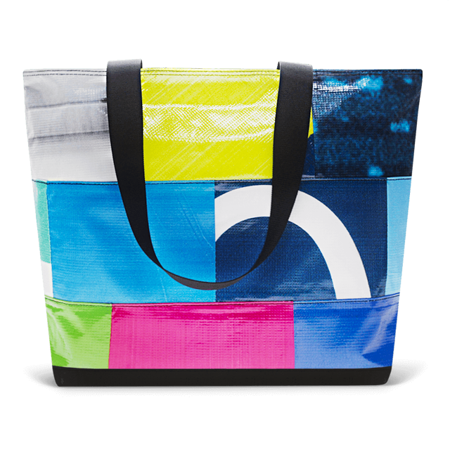 Patchwork Zippered Blake Tote