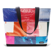 Patchwork Zippered Blake Tote