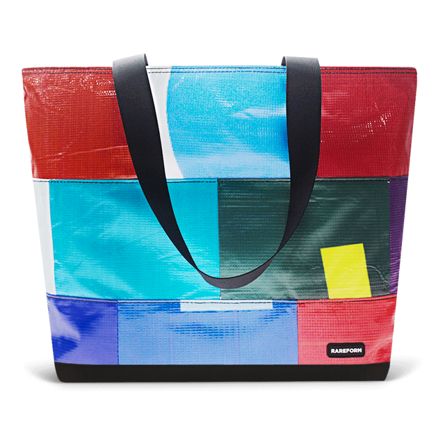 Patchwork Zippered Blake Tote