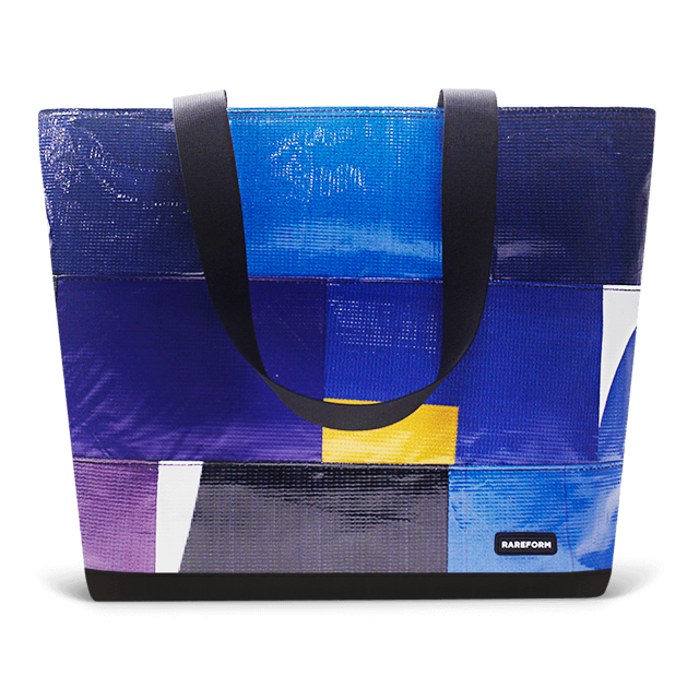 Patchwork Zippered Blake Tote