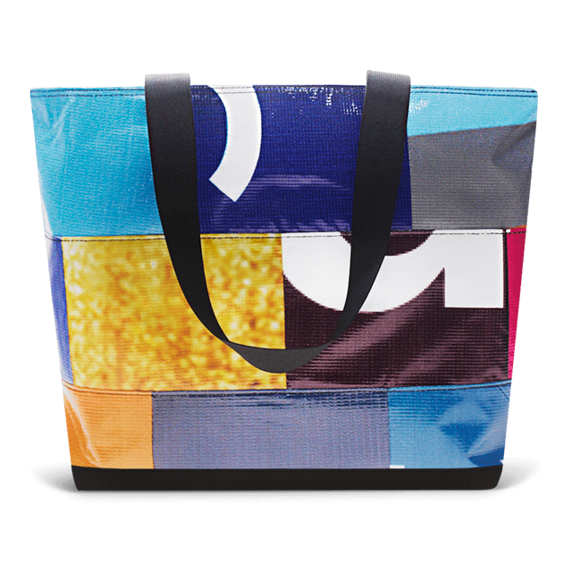 Patchwork Zippered Blake Tote