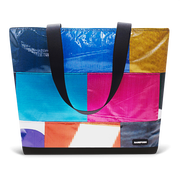 Patchwork Zippered Blake Tote