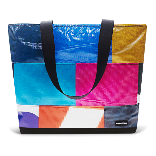 Patchwork Zippered Blake Tote