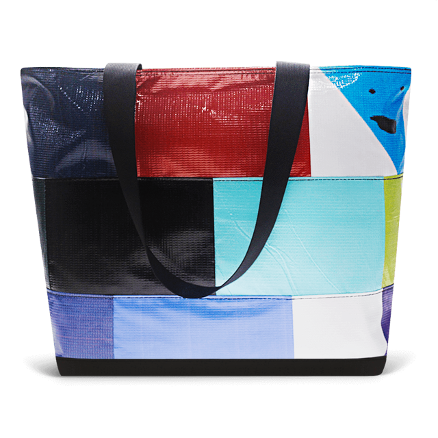 Patchwork Zippered Blake Tote