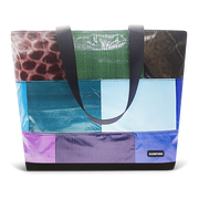 Patchwork Zippered Blake Tote