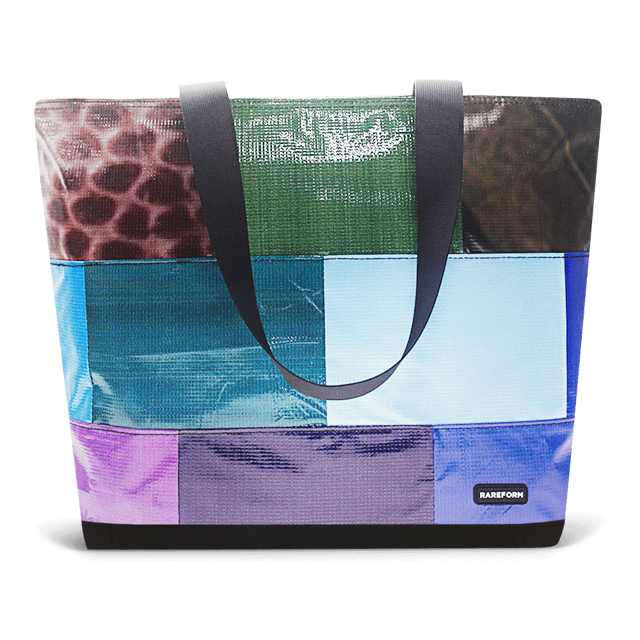 Patchwork Zippered Blake Tote