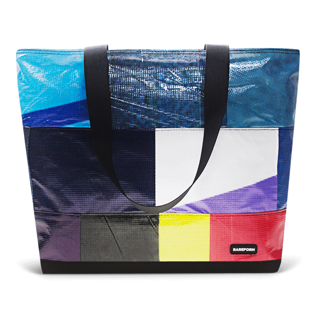 Patchwork Zippered Blake Tote