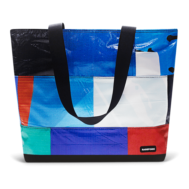 Patchwork Zippered Blake Tote