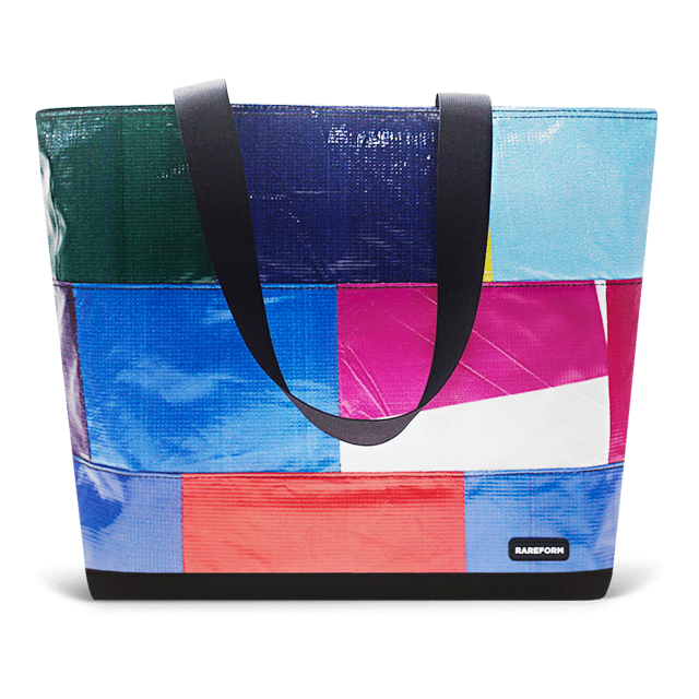 Patchwork Zippered Blake Tote