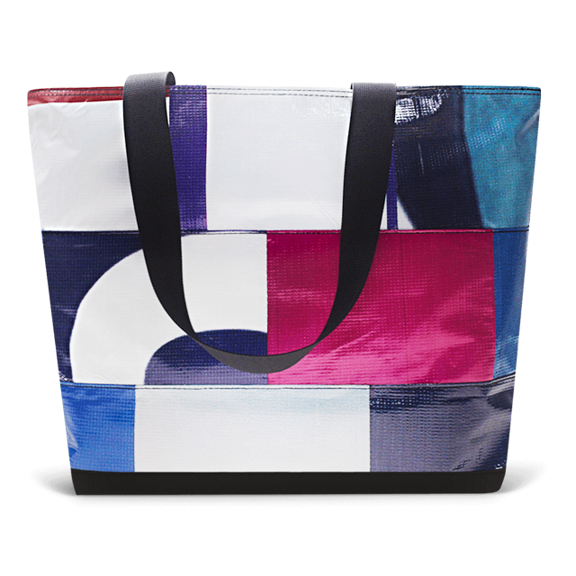 Patchwork Zippered Blake Tote