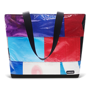Patchwork Zippered Blake Tote