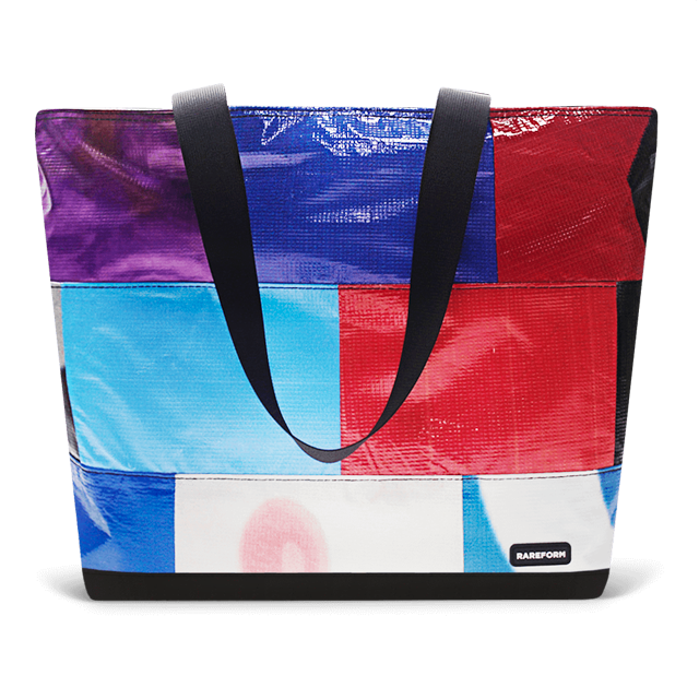 Patchwork Zippered Blake Tote