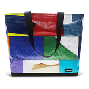 Patchwork Zippered Blake Tote