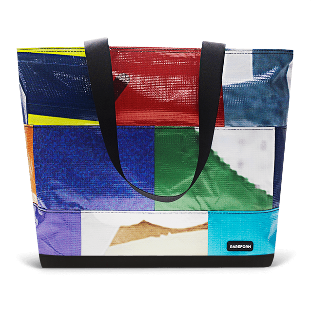 Patchwork Zippered Blake Tote