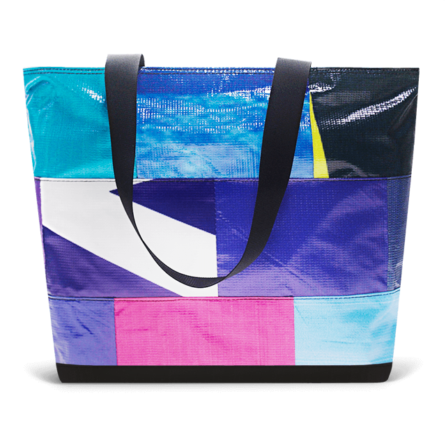 Patchwork Zippered Blake Tote
