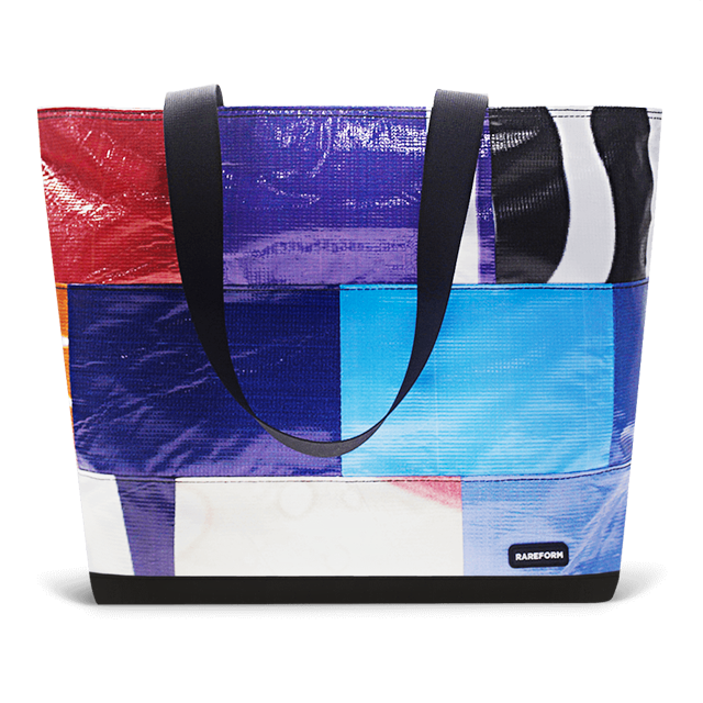 Patchwork Zippered Blake Tote