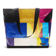 Patchwork Zippered Blake Tote