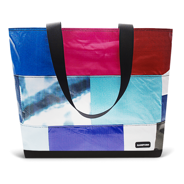 Patchwork Zippered Blake Tote