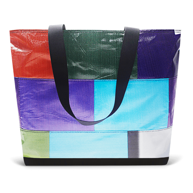 Patchwork Zippered Blake Tote