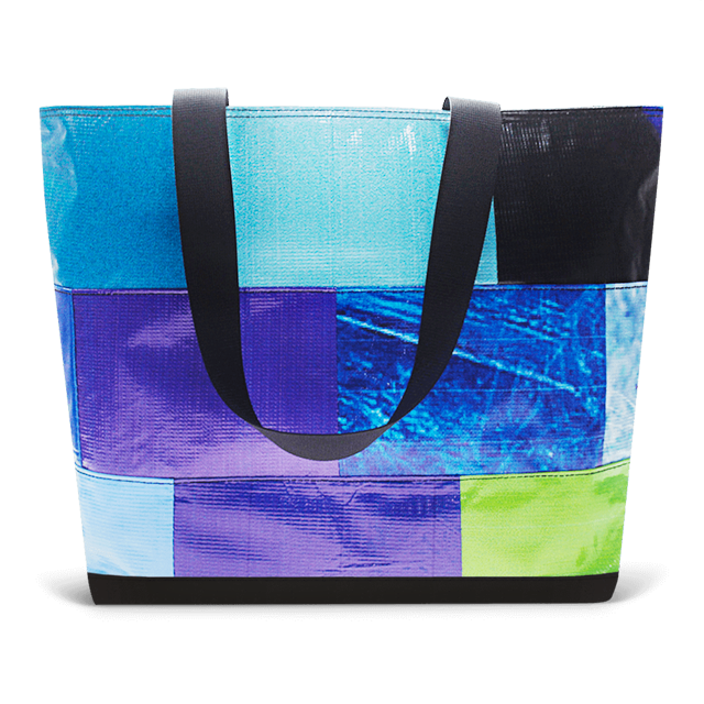 Patchwork Zippered Blake Tote