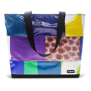 Patchwork Zippered Blake Tote