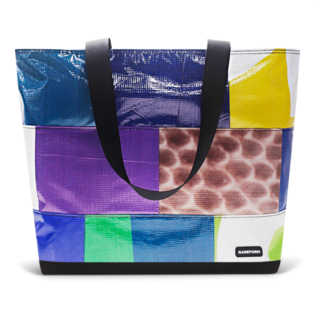 Patchwork Zippered Blake Tote