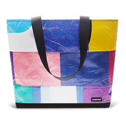 Patchwork Zippered Blake Tote