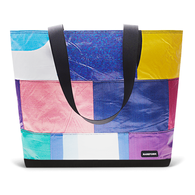 Patchwork Zippered Blake Tote