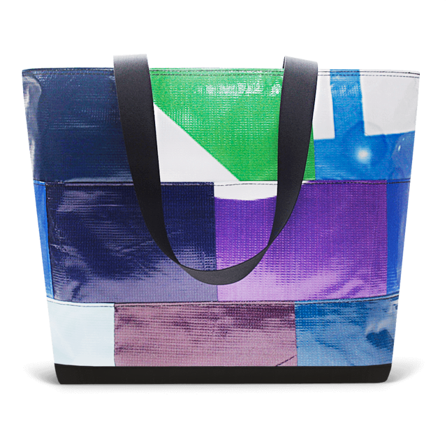 Patchwork Zippered Blake Tote