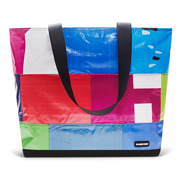 Patchwork Zippered Blake Tote