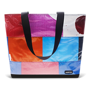 Patchwork Zippered Blake Tote