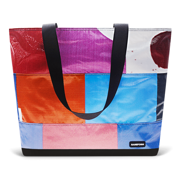 Patchwork Zippered Blake Tote