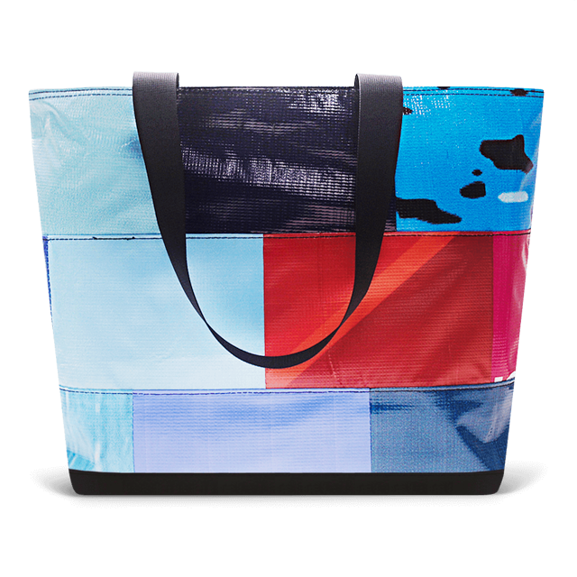 Patchwork Zippered Blake Tote