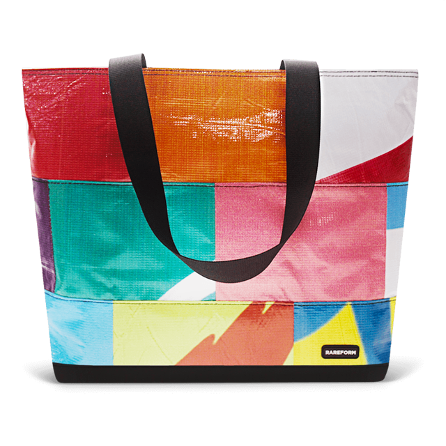 Patchwork Zippered Blake Tote