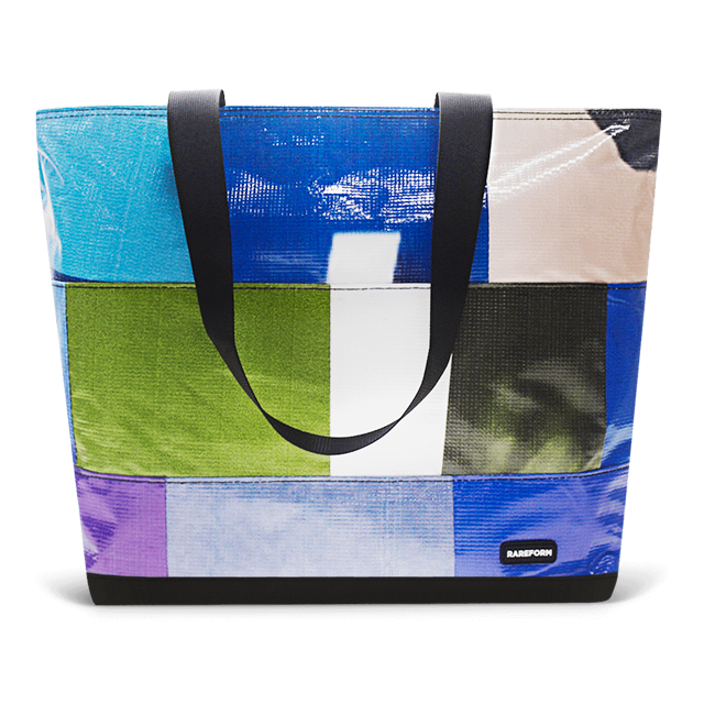 Patchwork Zippered Blake Tote