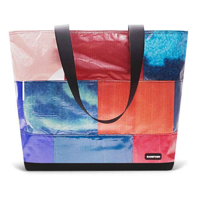 Patchwork Zippered Blake Tote