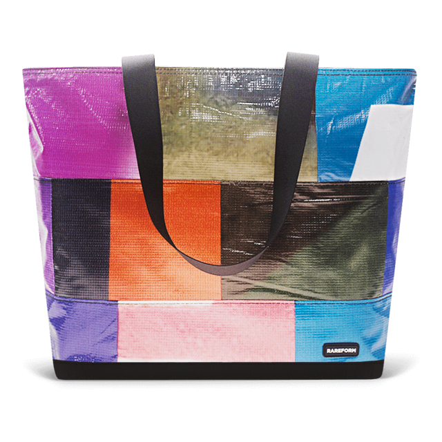 Patchwork Zippered Blake Tote
