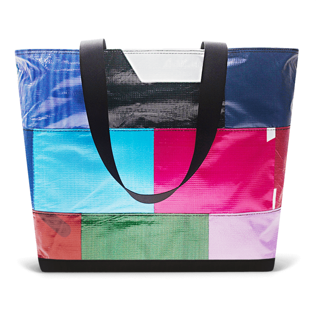 Patchwork Zippered Blake Tote
