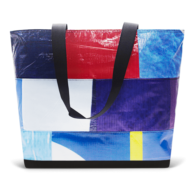 Patchwork Zippered Blake Tote