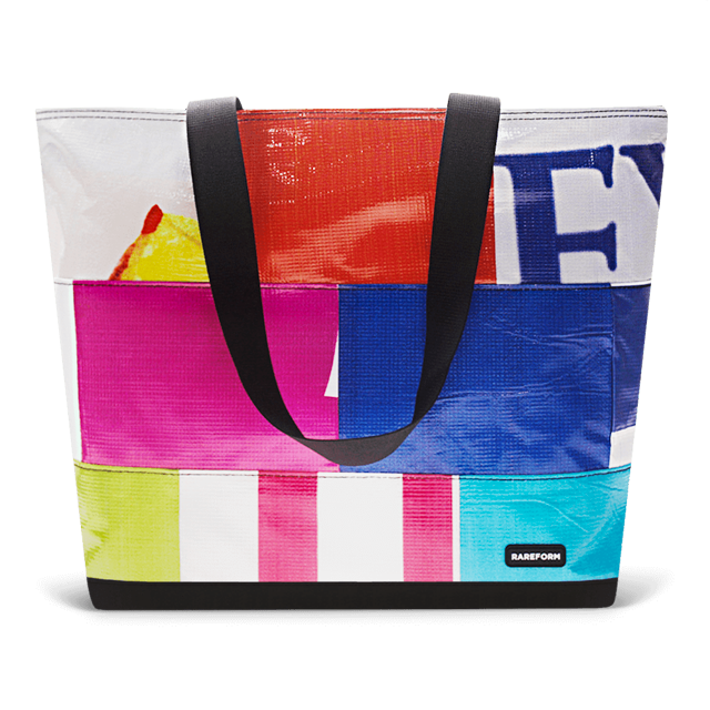 Patchwork Zippered Blake Tote