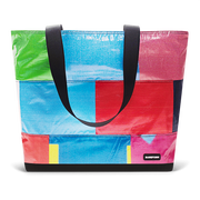 Patchwork Zippered Blake Tote