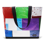 Patchwork Zippered Blake Tote