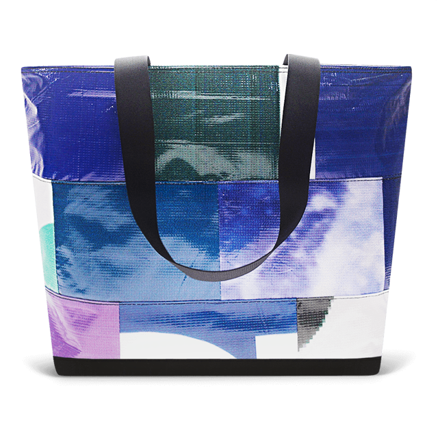 Patchwork Zippered Blake Tote