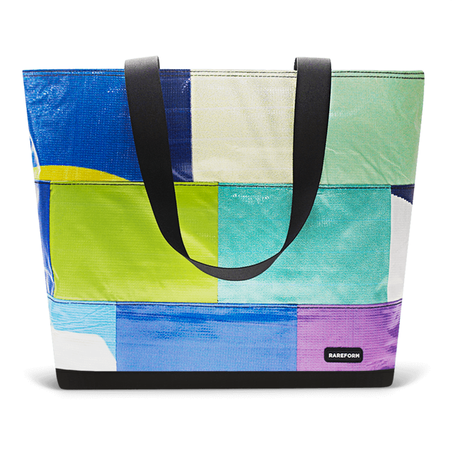 Patchwork Zippered Blake Tote