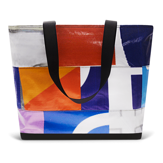 Patchwork Zippered Blake Tote