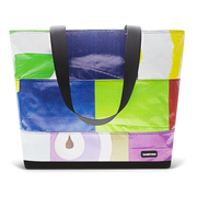 Patchwork Zippered Blake Tote