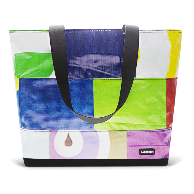 Patchwork Zippered Blake Tote