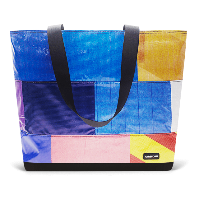 Patchwork Zippered Blake Tote