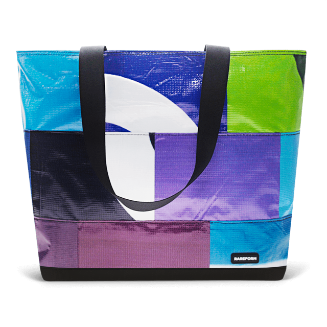 Patchwork Zippered Blake Tote